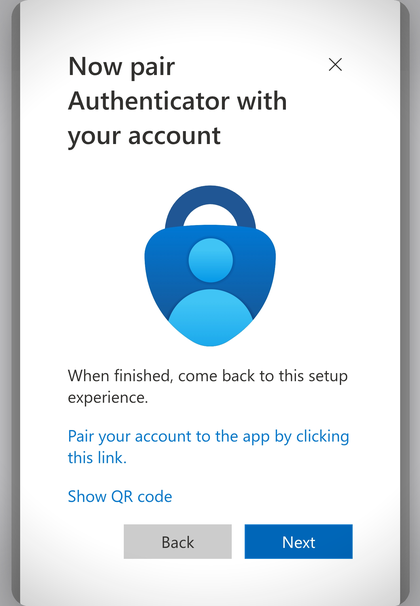Step 3 – Pair your account using the link